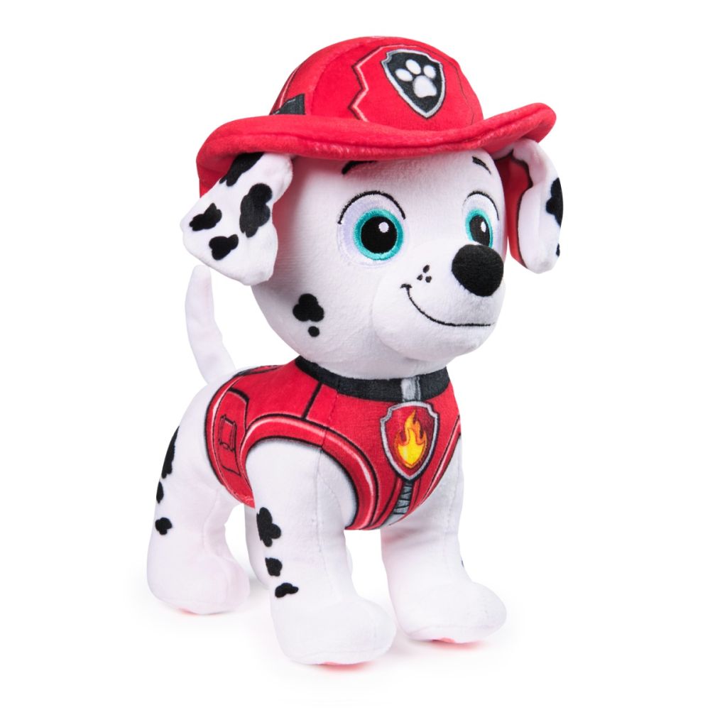 Jucarie de plus, Paw Patrol, Marshall, 18 cm, 20149892