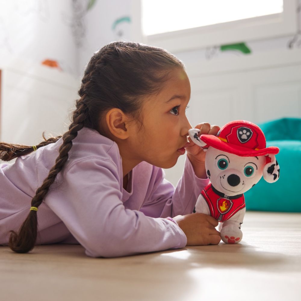 Jucarie de plus, Paw Patrol, Marshall, 18 cm, 20149892