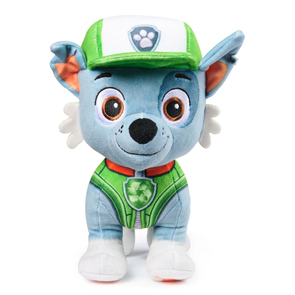 Jucarie de plus, Paw Patrol, Rocky, 18 cm, 20149893