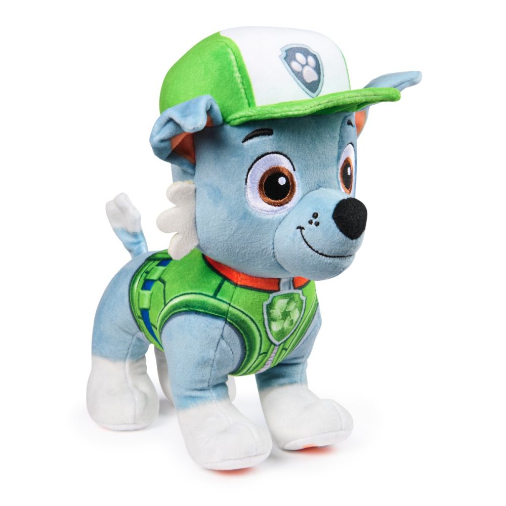 Jucarie de plus, Paw Patrol, Rocky, 18 cm, 20149893