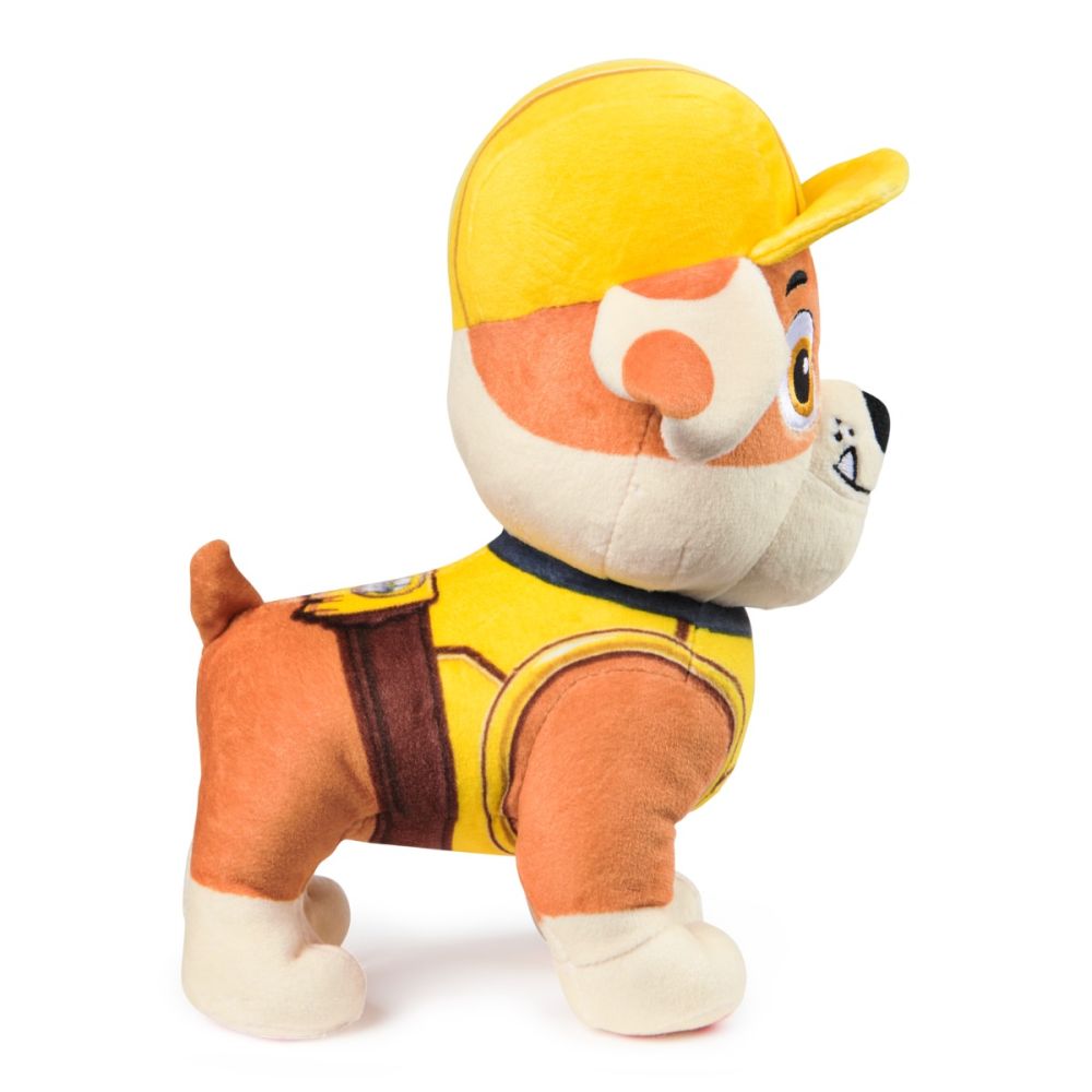 Jucarie de plus, Paw Patrol, Rubble, 18 cm, 20149894