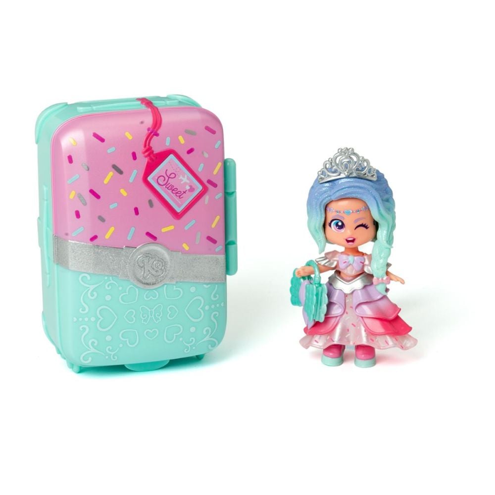 Set de joaca cu papusa Kookyloos, Suitcase Sweet Wishes