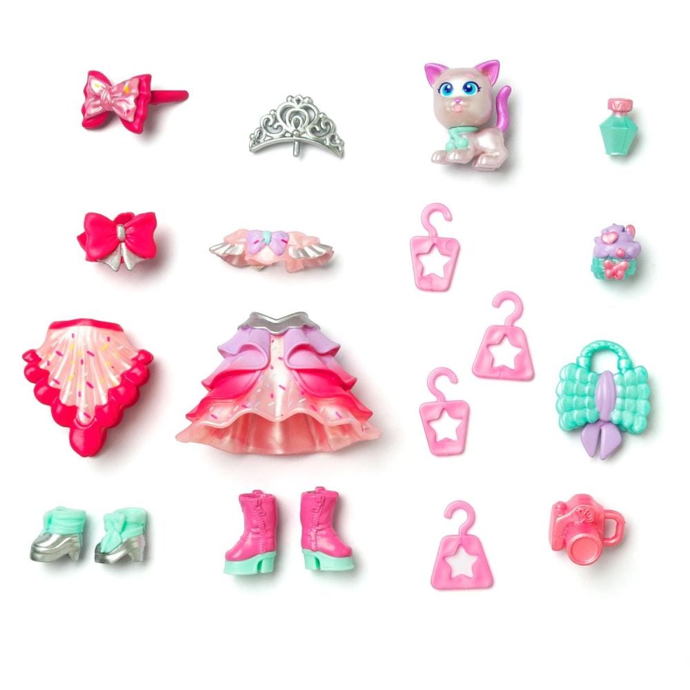 Set de joaca cu papusa Kookyloos, Suitcase Sweet Wishes