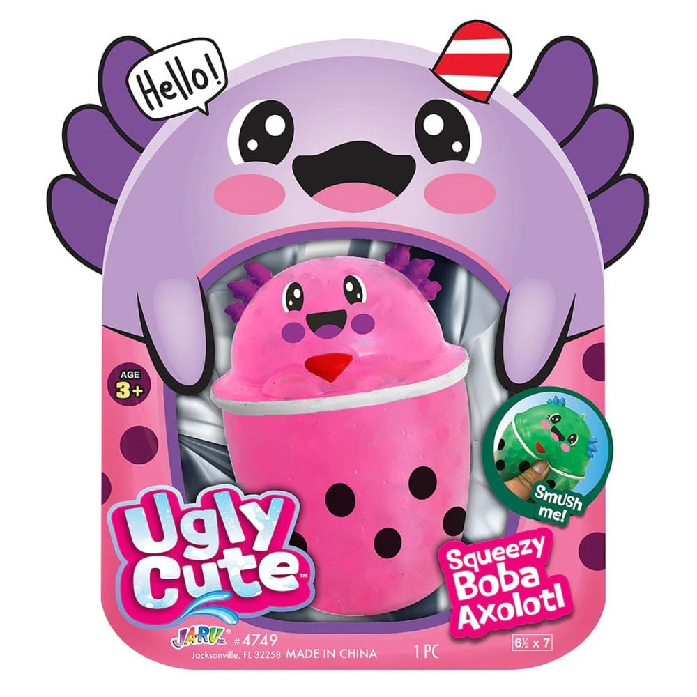 Jucarie squishy, Jaru, Boba Axolotl