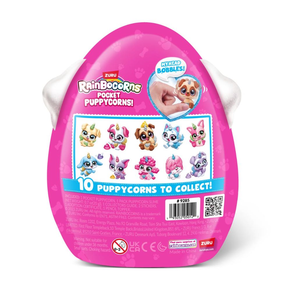 Figurina surpriza, Rainbocorns, Pocket Puppycorns