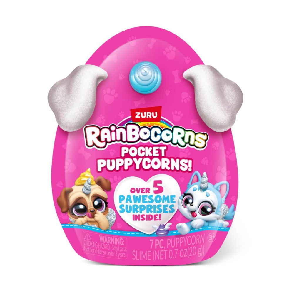 Figurina surpriza, Rainbocorns, Pocket Puppycorns