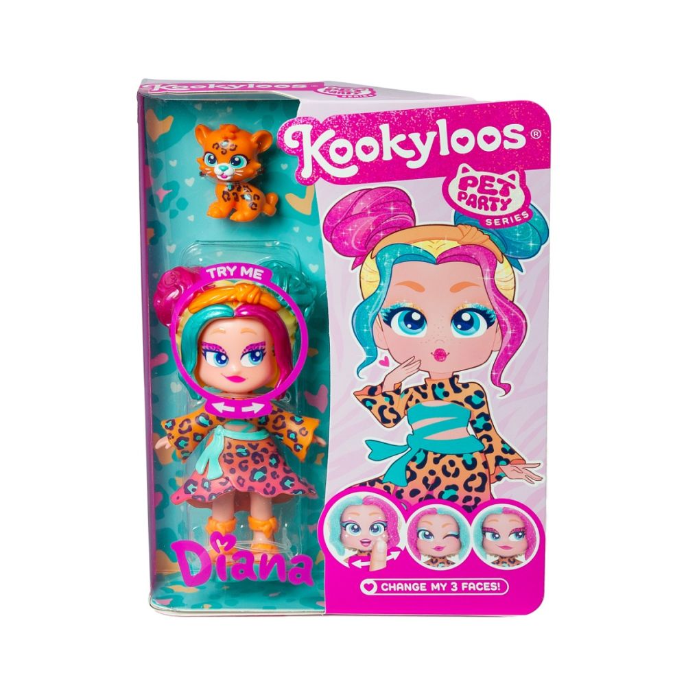 Papusa Kookyloos, Pets Party, Diana