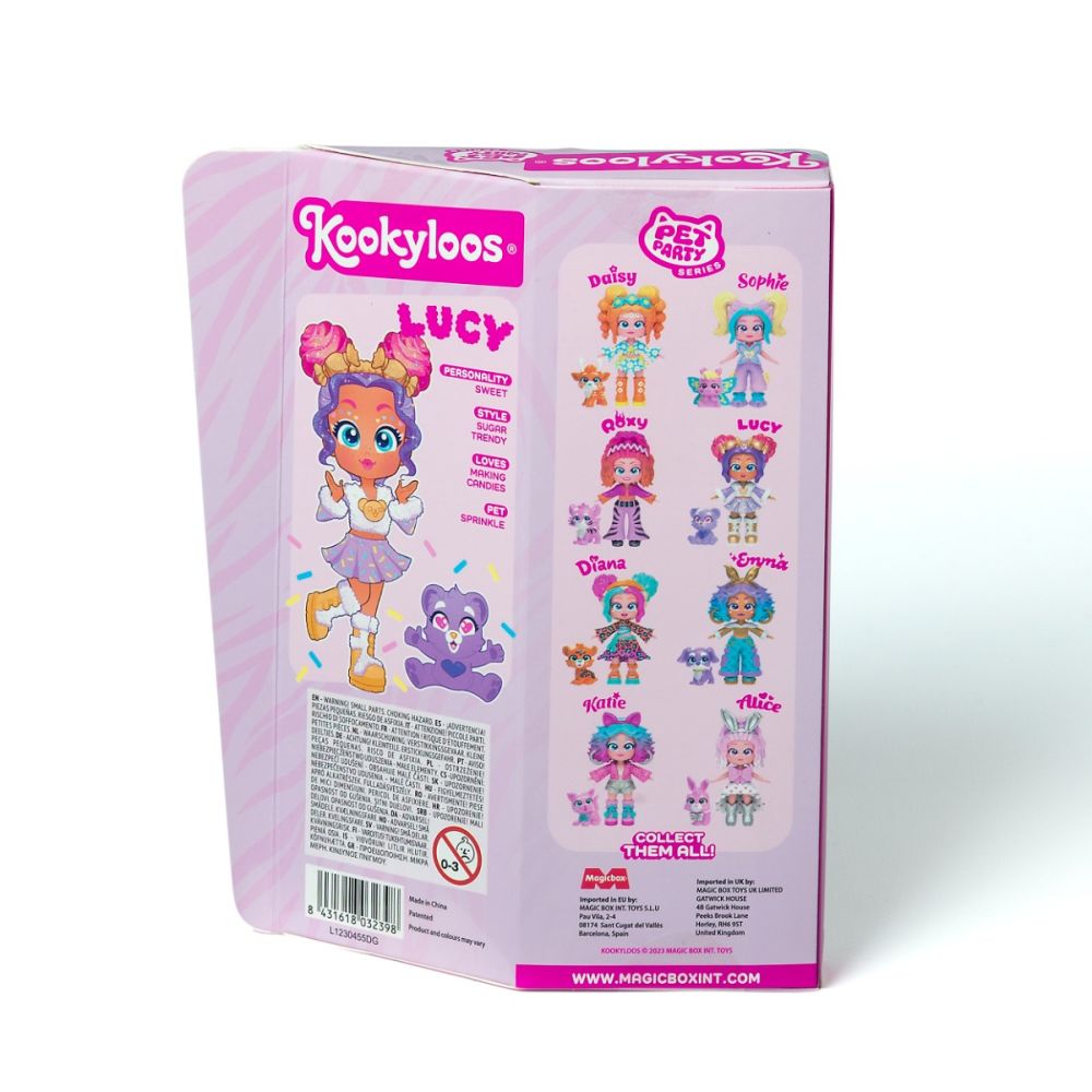 Papusa Kookyloos, Pets Party, Lucy