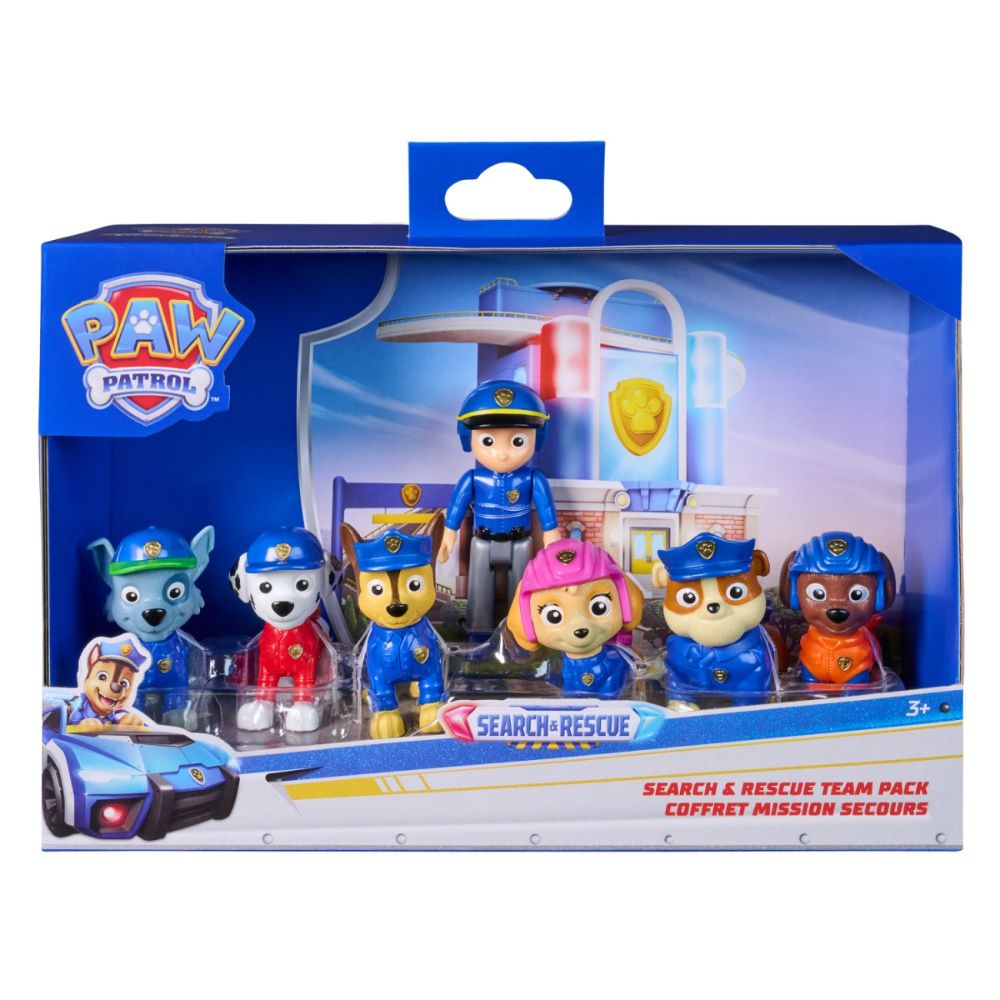 Set 7 figurine, Paw Patrol, Search and Rescue Team, 6074759
