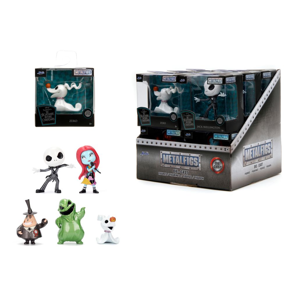 Figurina metalica Jada, S2 Nightmare Before Christmas, 6 cm
