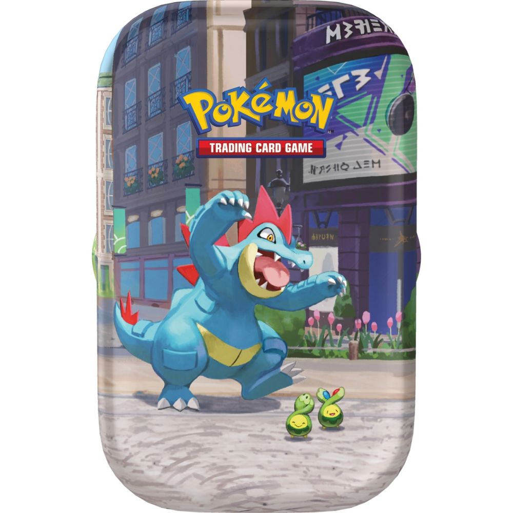 Set carti de joc, Pokemon TCG, Mega Evolution, Lumiose City, Mini Tin