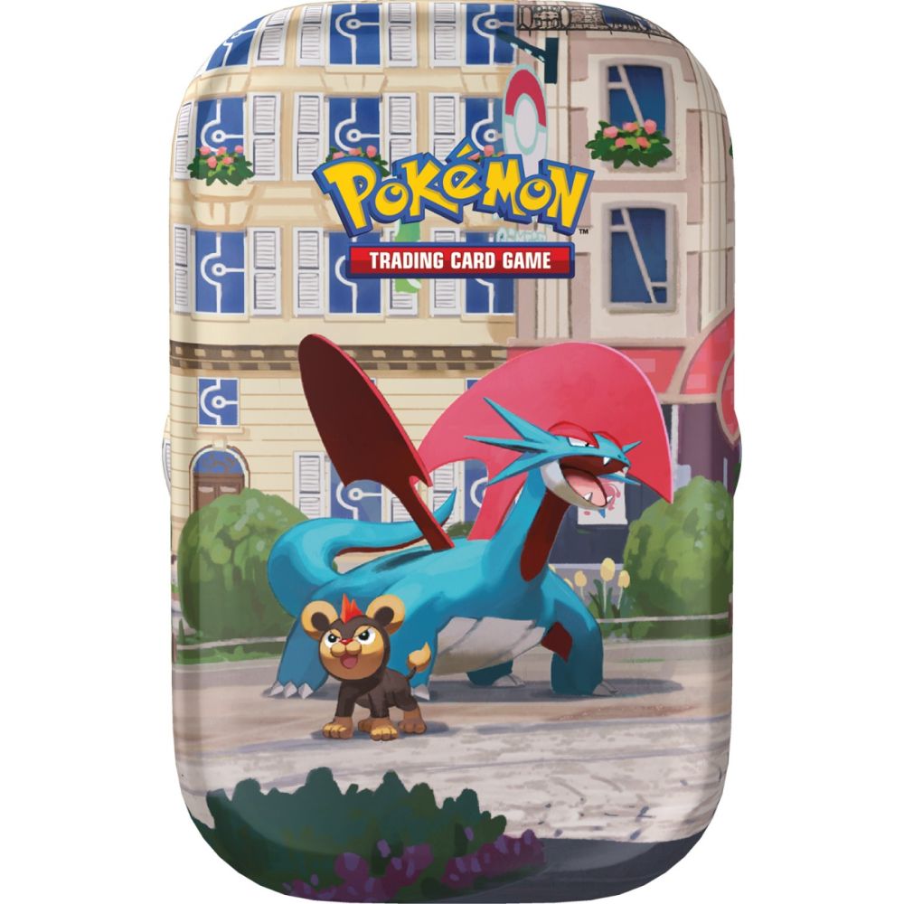 Set carti de joc, Pokemon TCG, Mega Evolution, Lumiose City, Mini Tin
