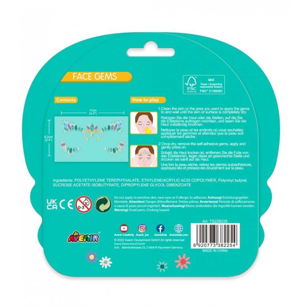 Pietre stralucitoare pentru fata, Avenir, Face Gems, Aripi