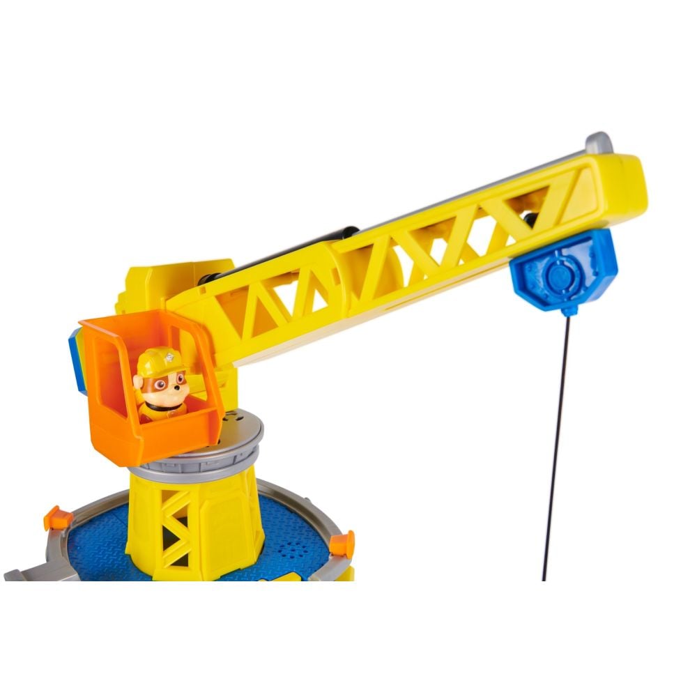 Set de joaca cu macara si figurina, Rubble&Crew, Crane Tower, 6067494