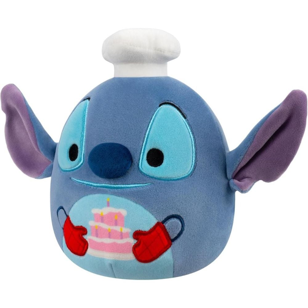 Jucarie de plus, Squishmallows, Disney Stitch bucatar, 25 cm