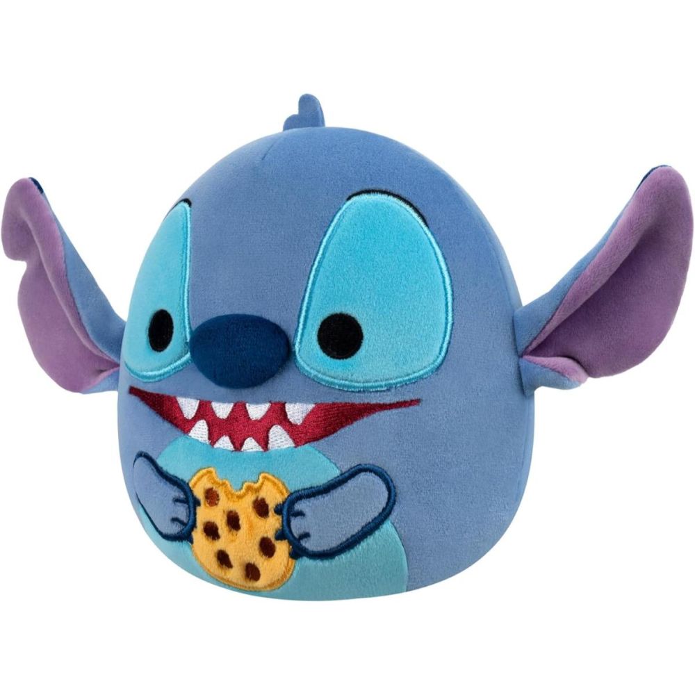 Jucarie de plus, Squishmallows, Disney Stitch cu fursec, 25 cm