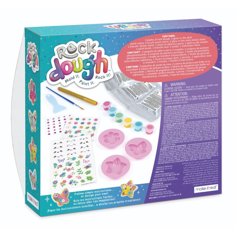 Set de modelare, Make It Real, Rock Dough, Glowing Garden