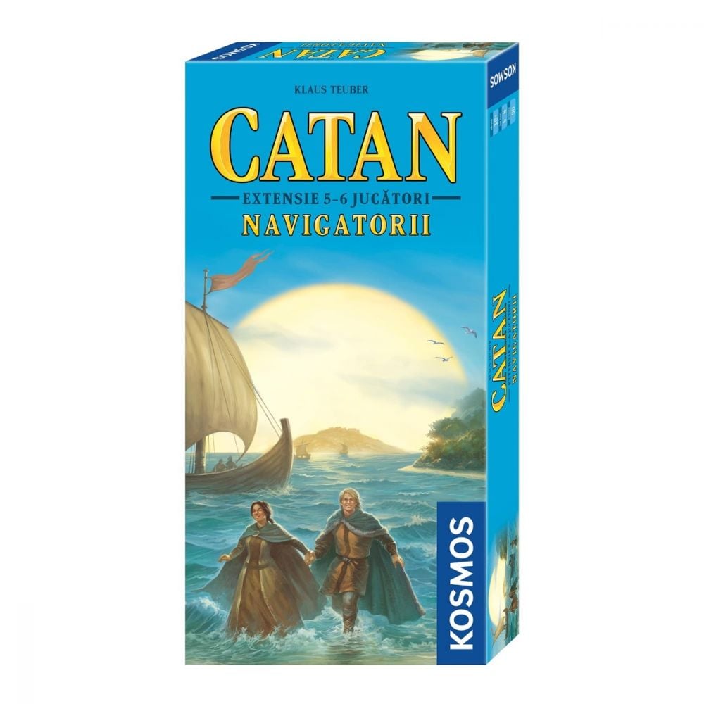 Joc Catan - Navigatorii, Editie noua 2015, Extensie, 5-6 Jucatori