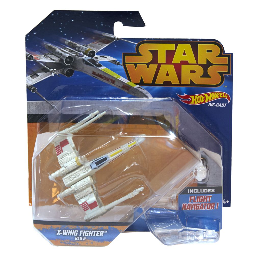 Nava de lupta Star Wars Hot Wheels, X-Wing Fighter Red 5