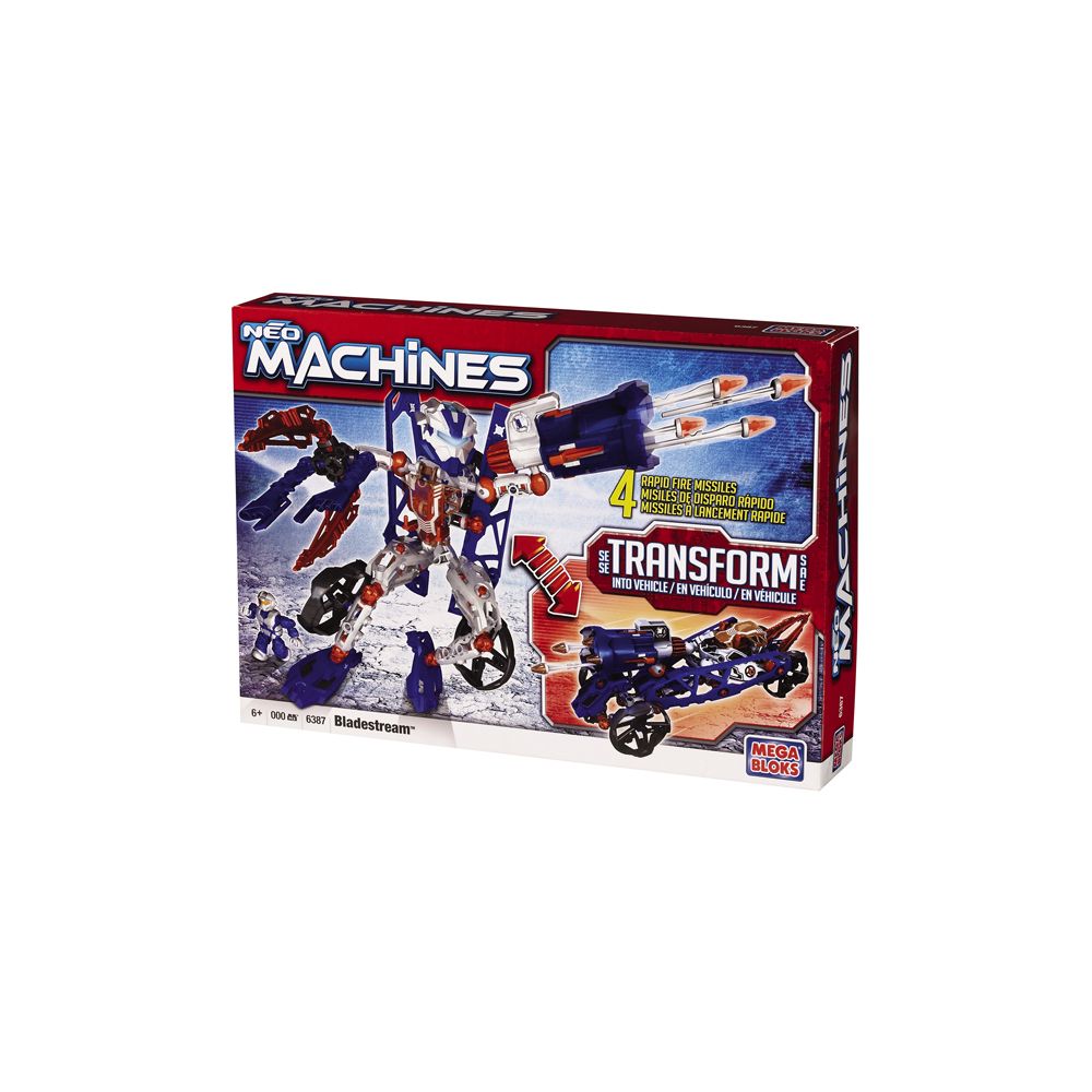 Set de constructie MEGA BLOKS Neo Machines, Heavy Assault