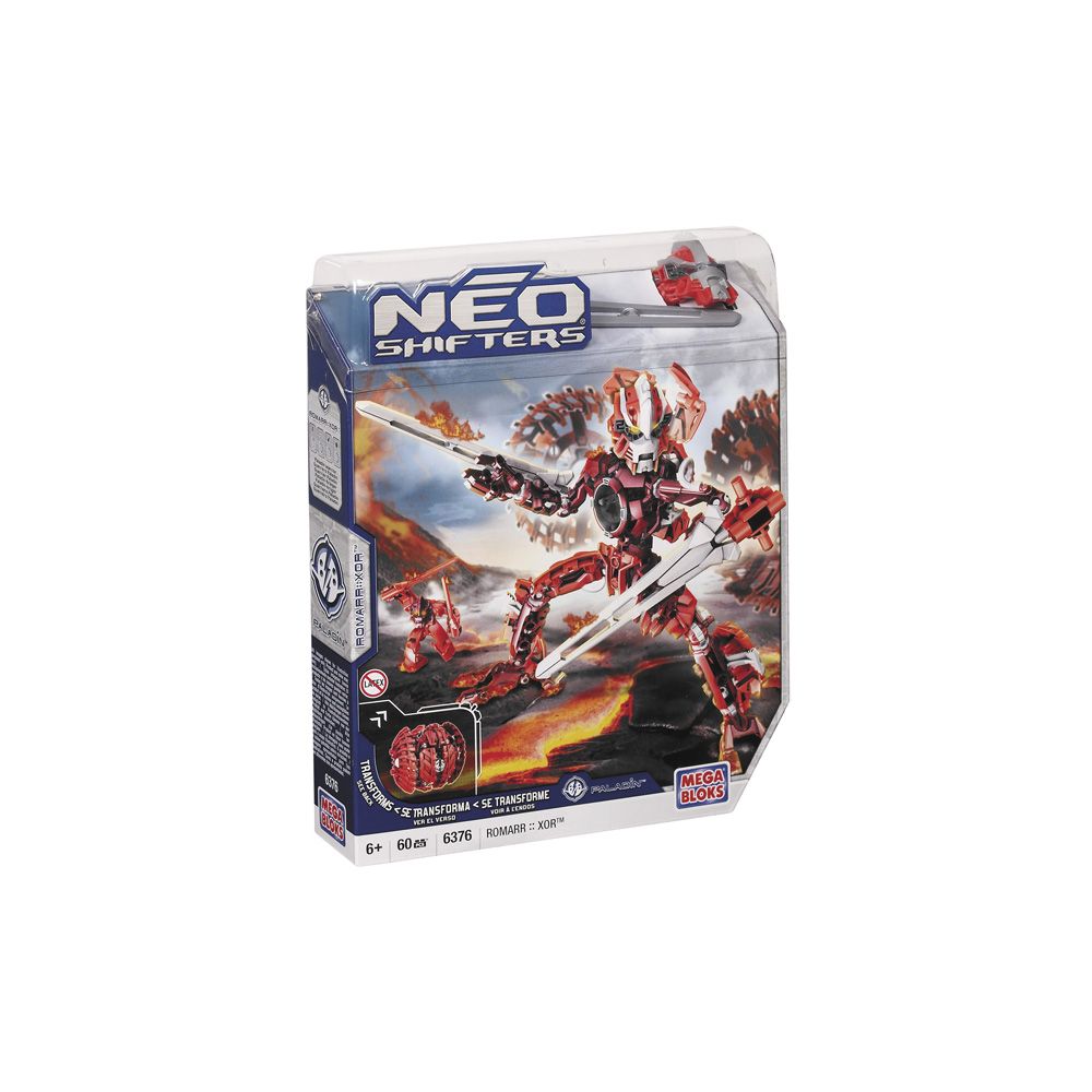 Jucarie de constructie MEGA BLOKS Robot, Neo Shifters