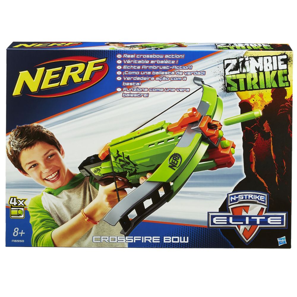 NERF Zombie STRIKE CROSSFIRE Blaster