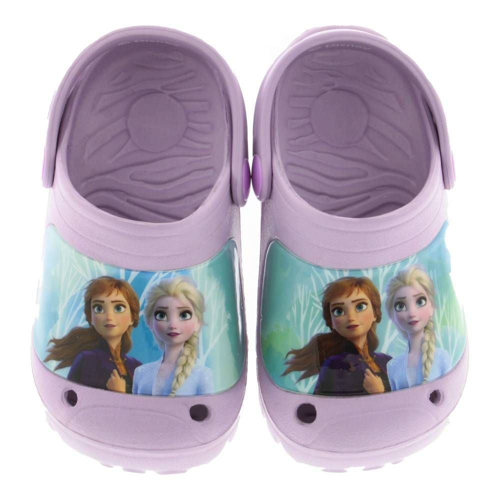 Papuci cu imprimeu Frozen, mov 