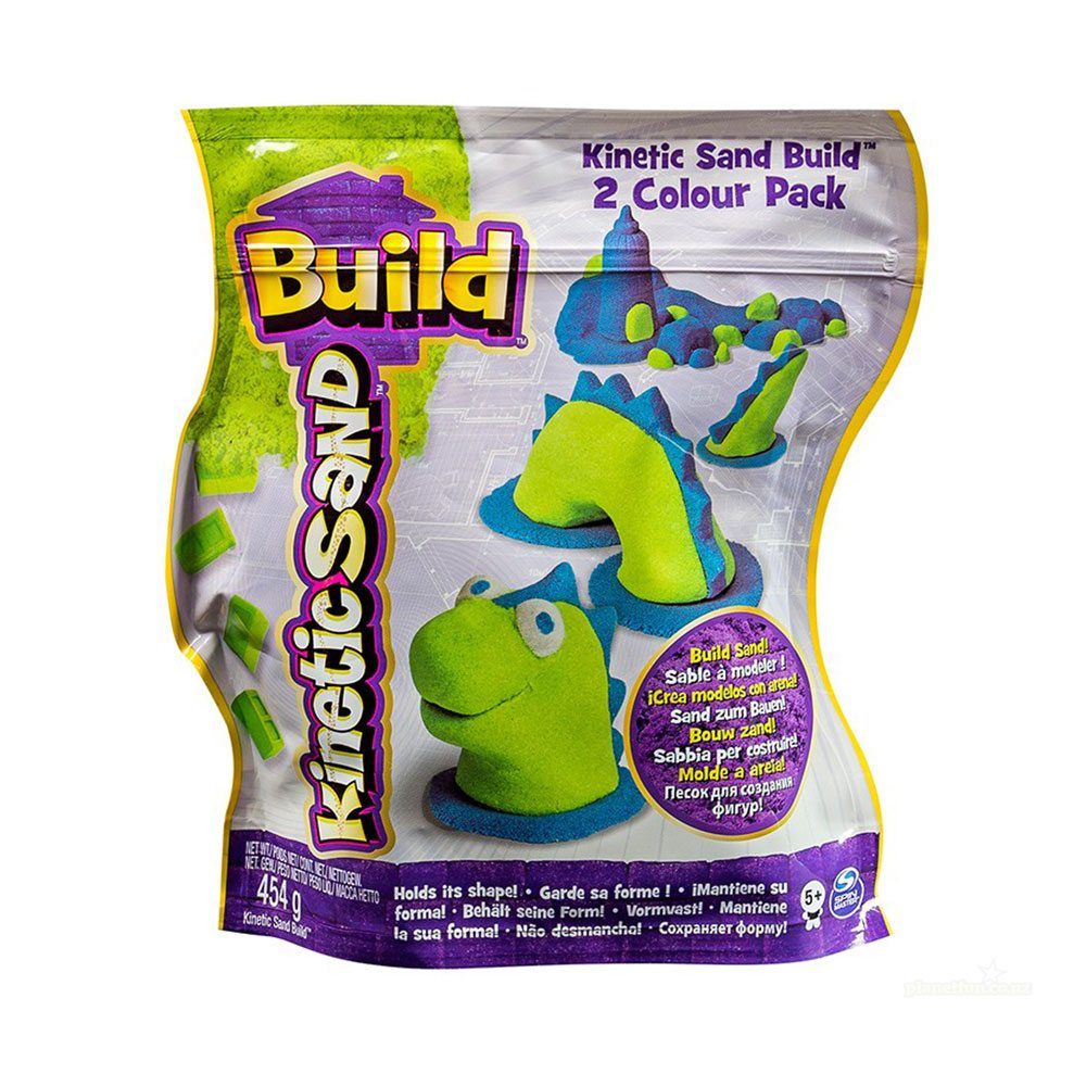 Set Kinetic Sand Build, 2 culori