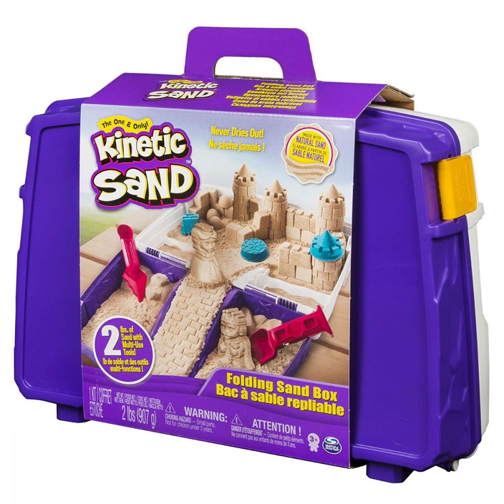 Set nisip si accesorii Kinetic Sand, 900 g