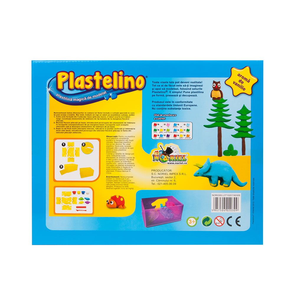 Plastelino - Lumea dinozaurilor de plastilina