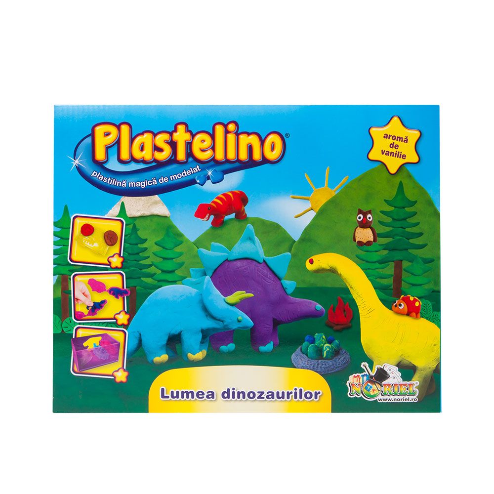 Plastelino - Lumea dinozaurilor de plastilina