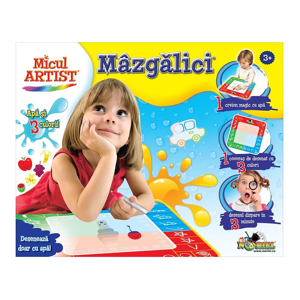Micul Artist - Mazgalici, Deseneaza doar cu apa!