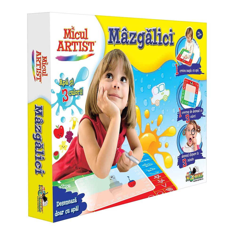 Micul Artist - Mazgalici, Deseneaza doar cu apa!