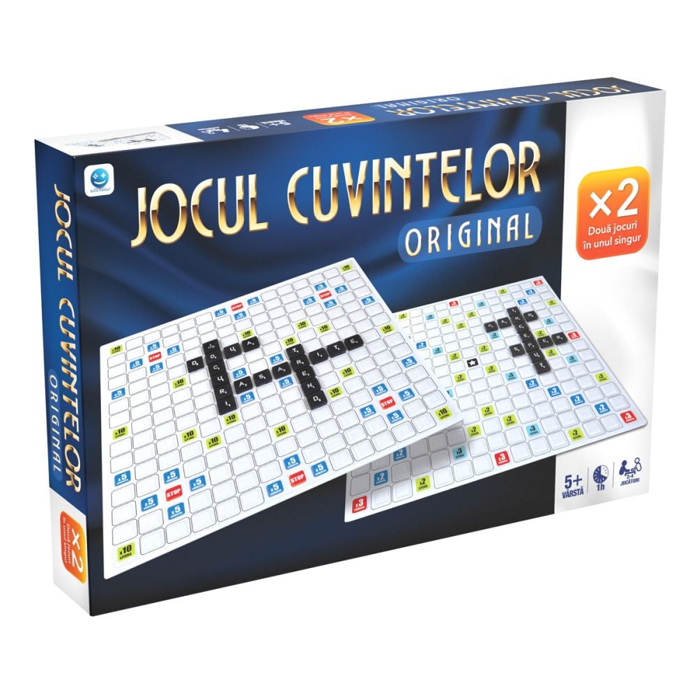 Joc de societate, Smile Games, Jocul cuvintelor Original 2 in 1 II