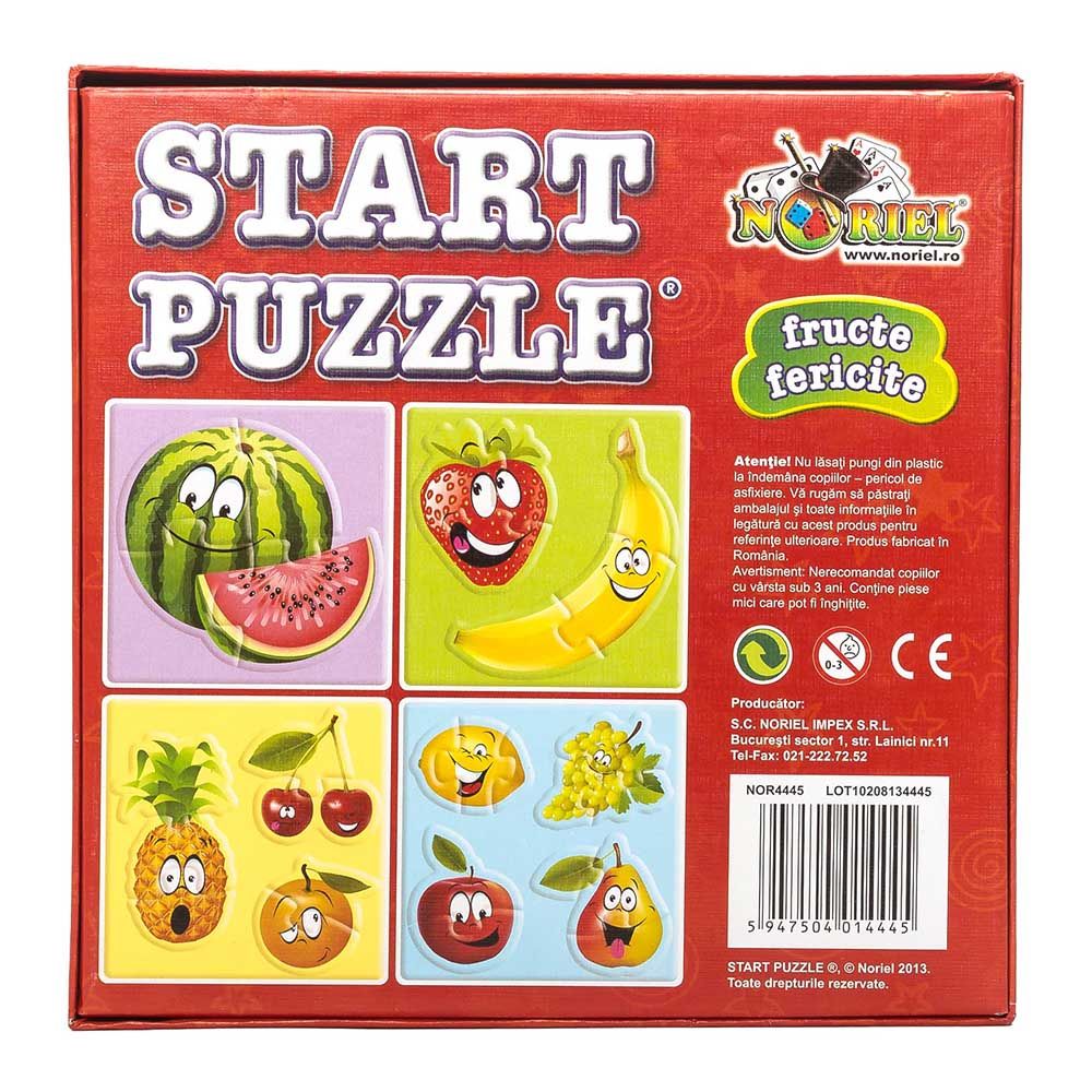 Puzzle Start 4 in 1 Noriel - Fructe