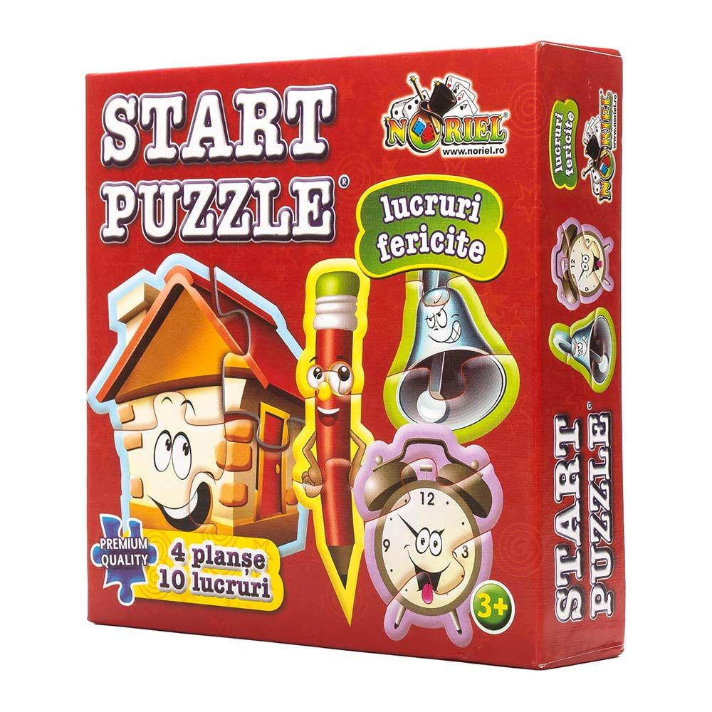 Puzzle Start 4 in 1 Noriel - Obiecte
