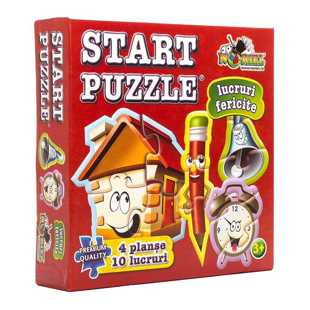 Puzzle Start 4 in 1 Noriel - Obiecte