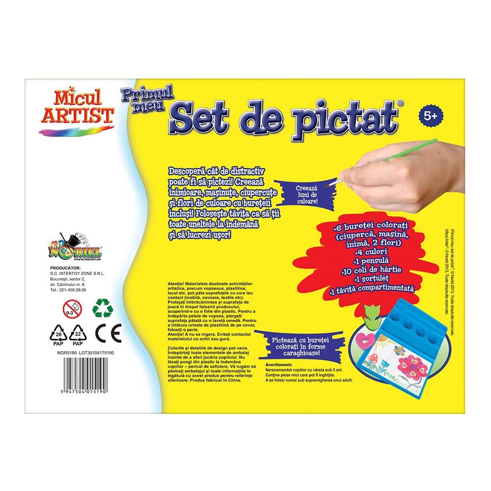 Micul Artist - Primul meu set de pictat