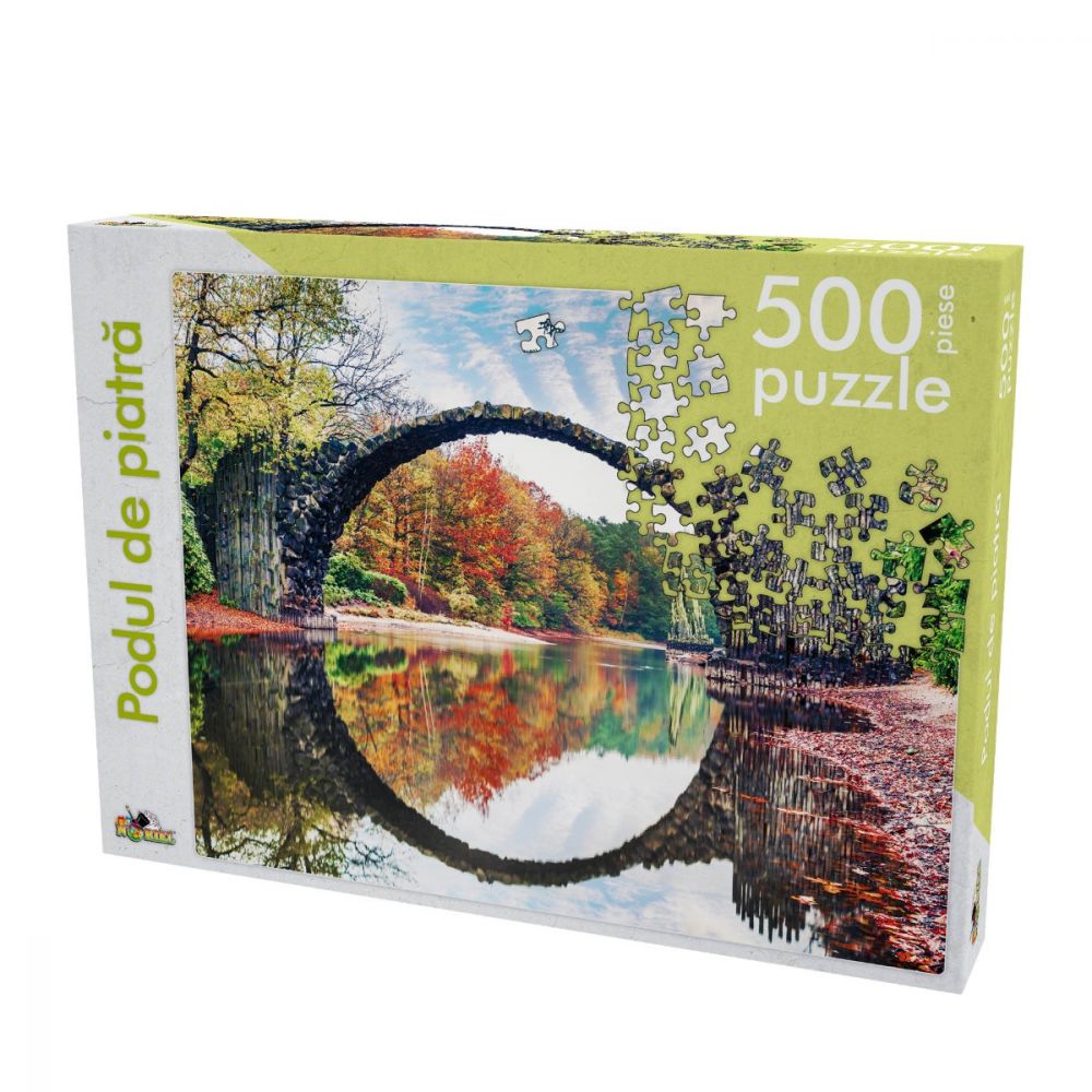 Puzzle Noriel - Podul de piatra, 500 piese