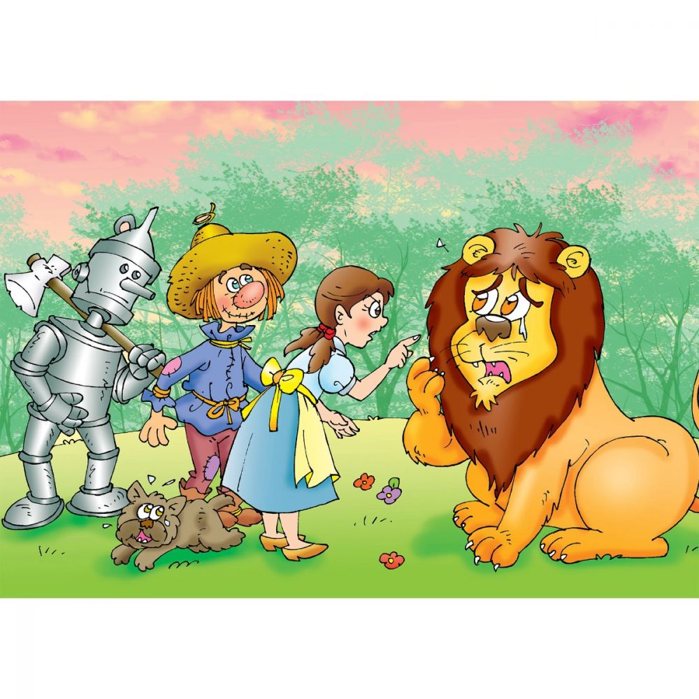 Puzzle Noriel cu povesti - Vrajitorul din Oz, 100 Piese