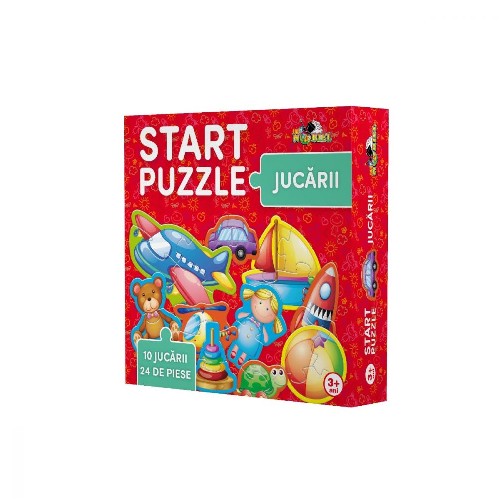 Noriel Puzzle - Start Puzzle, Jucarii (2, 3 si 4 piese)