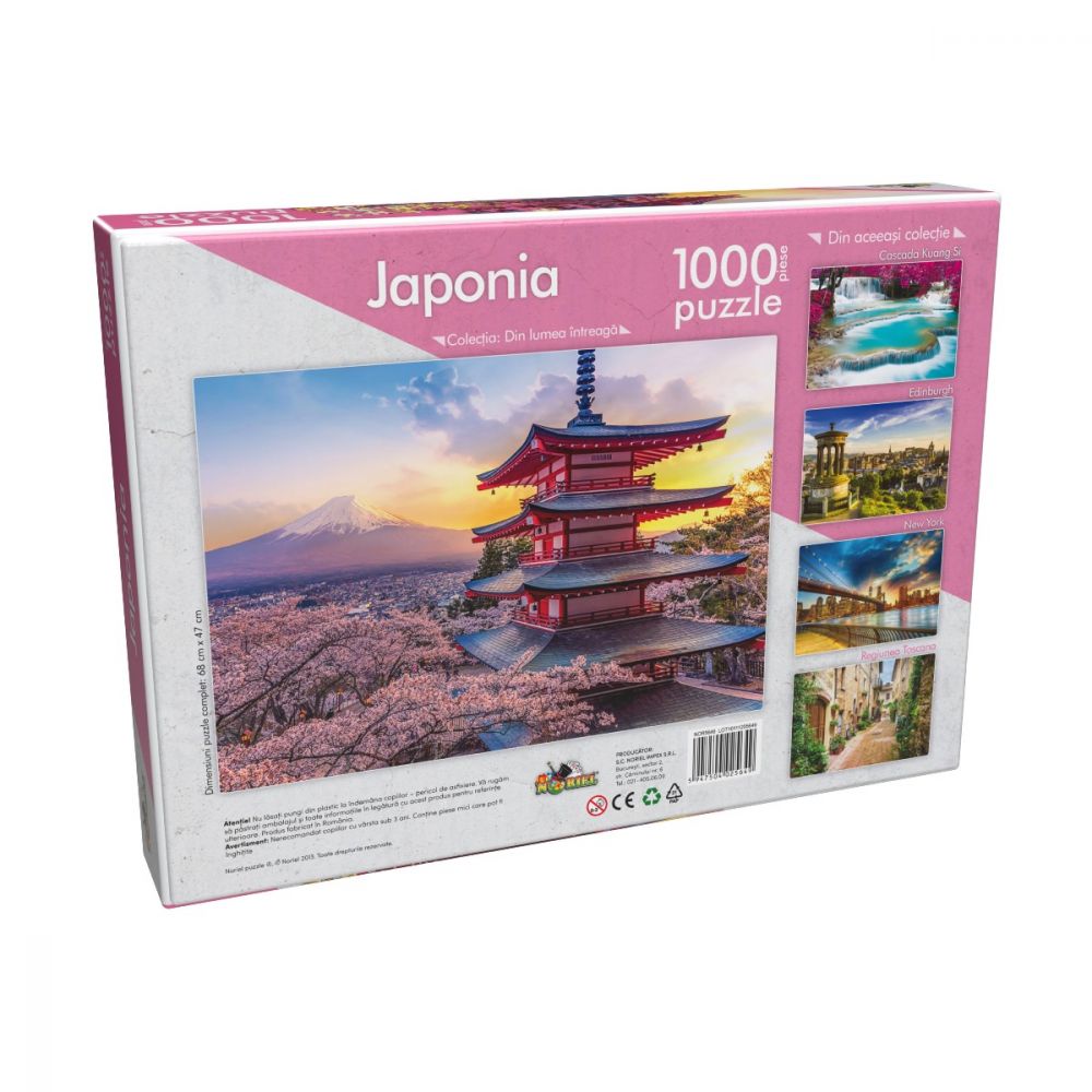 Puzzle clasic Noriel - Japonia, 1000 piese