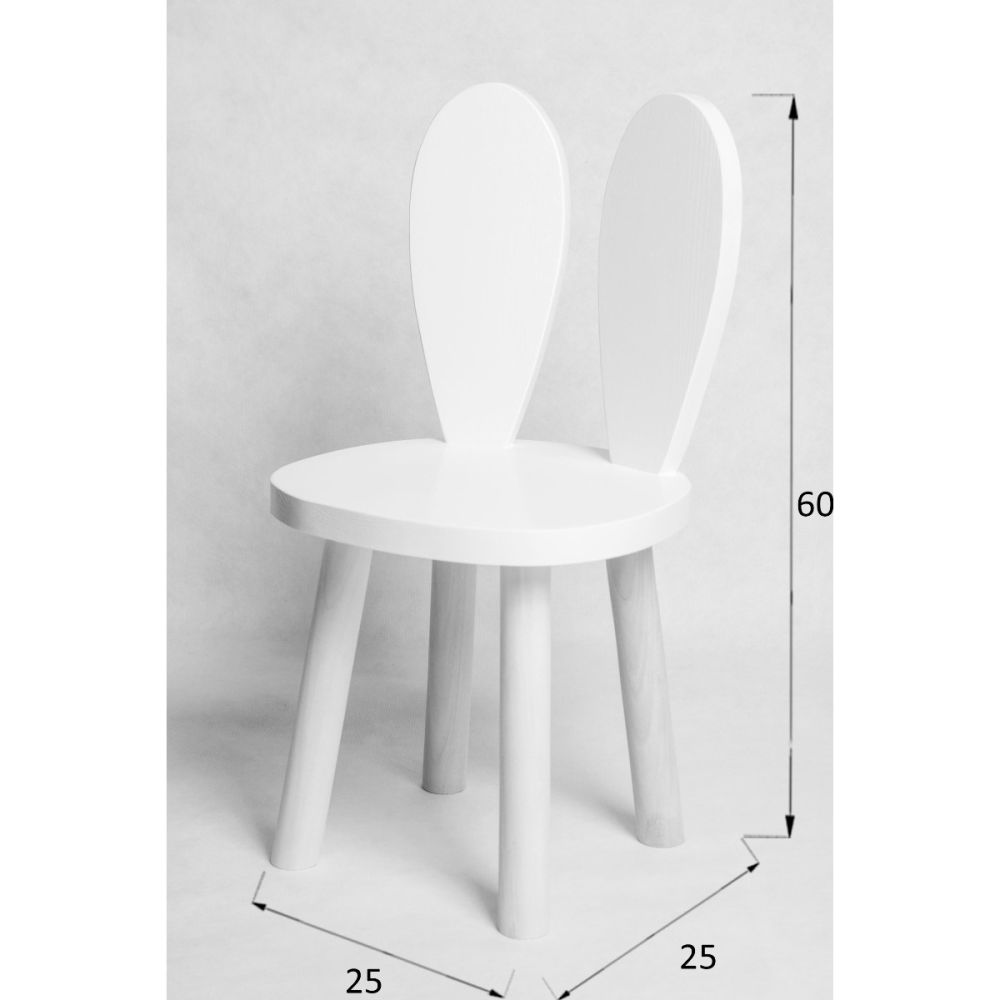 Scaunel copil Home Concept, Alb