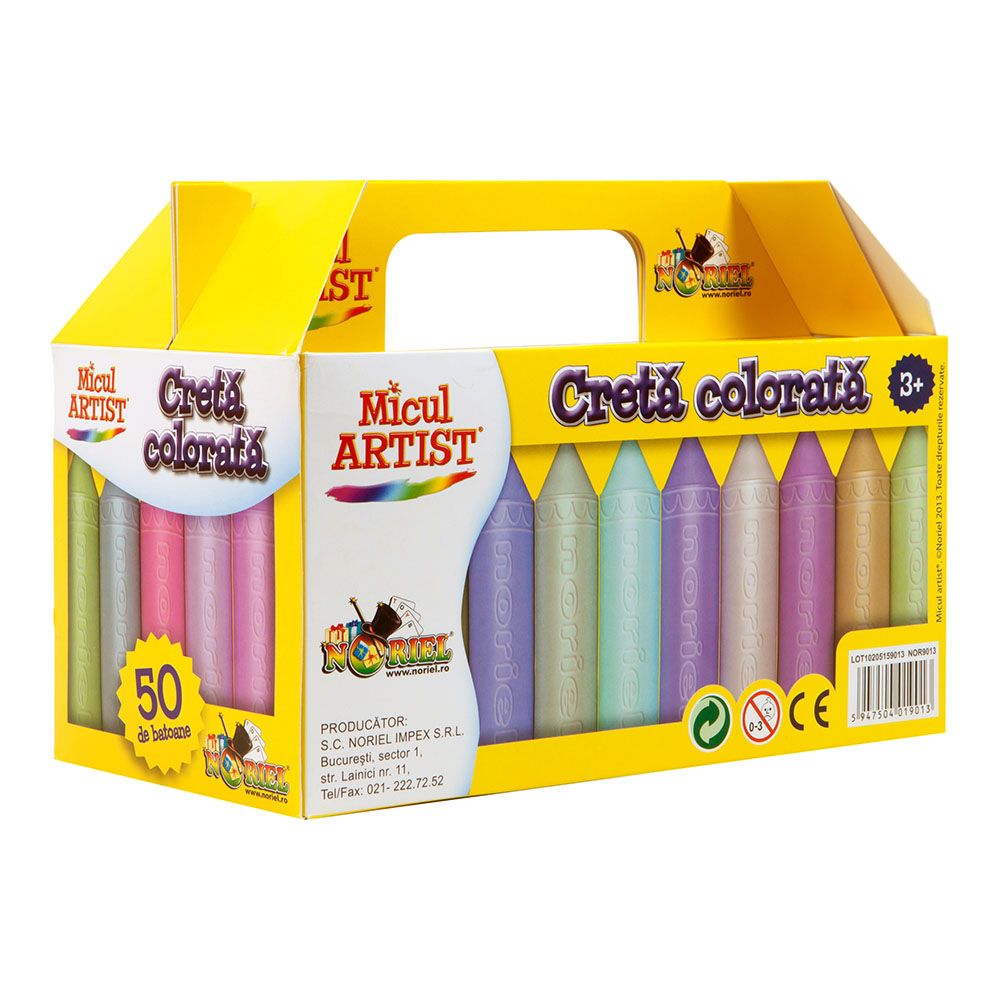 Micul Artist - Creta colorata 50 de batoane