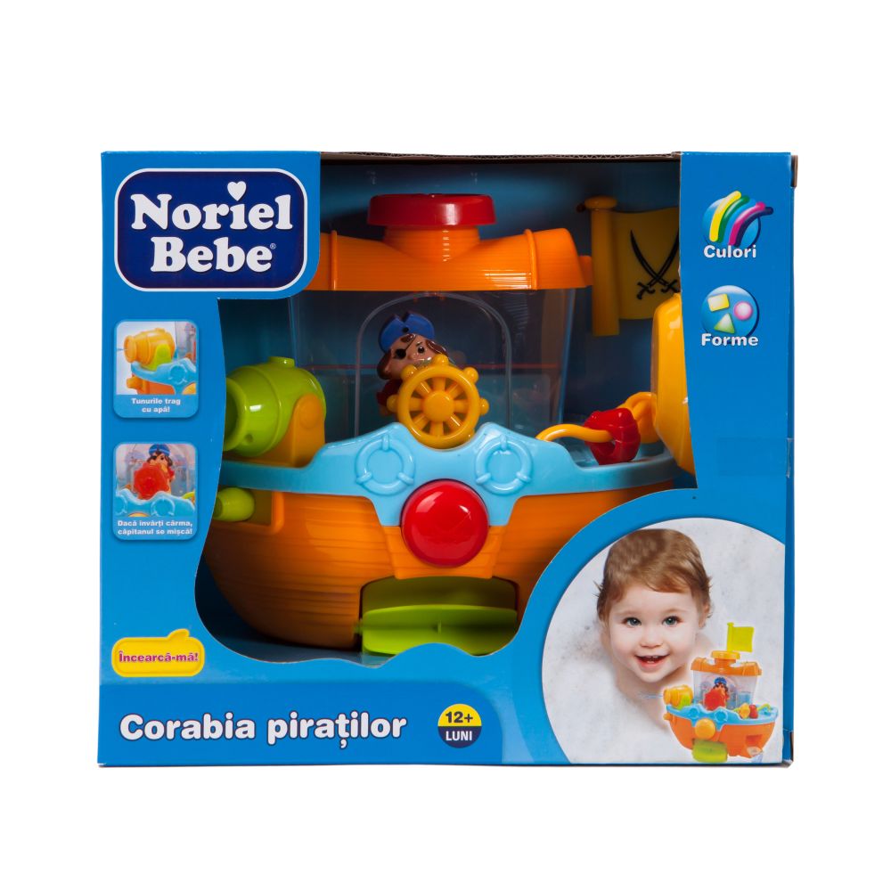 Jucarie de baie Noriel Bebe Corabia piratilor