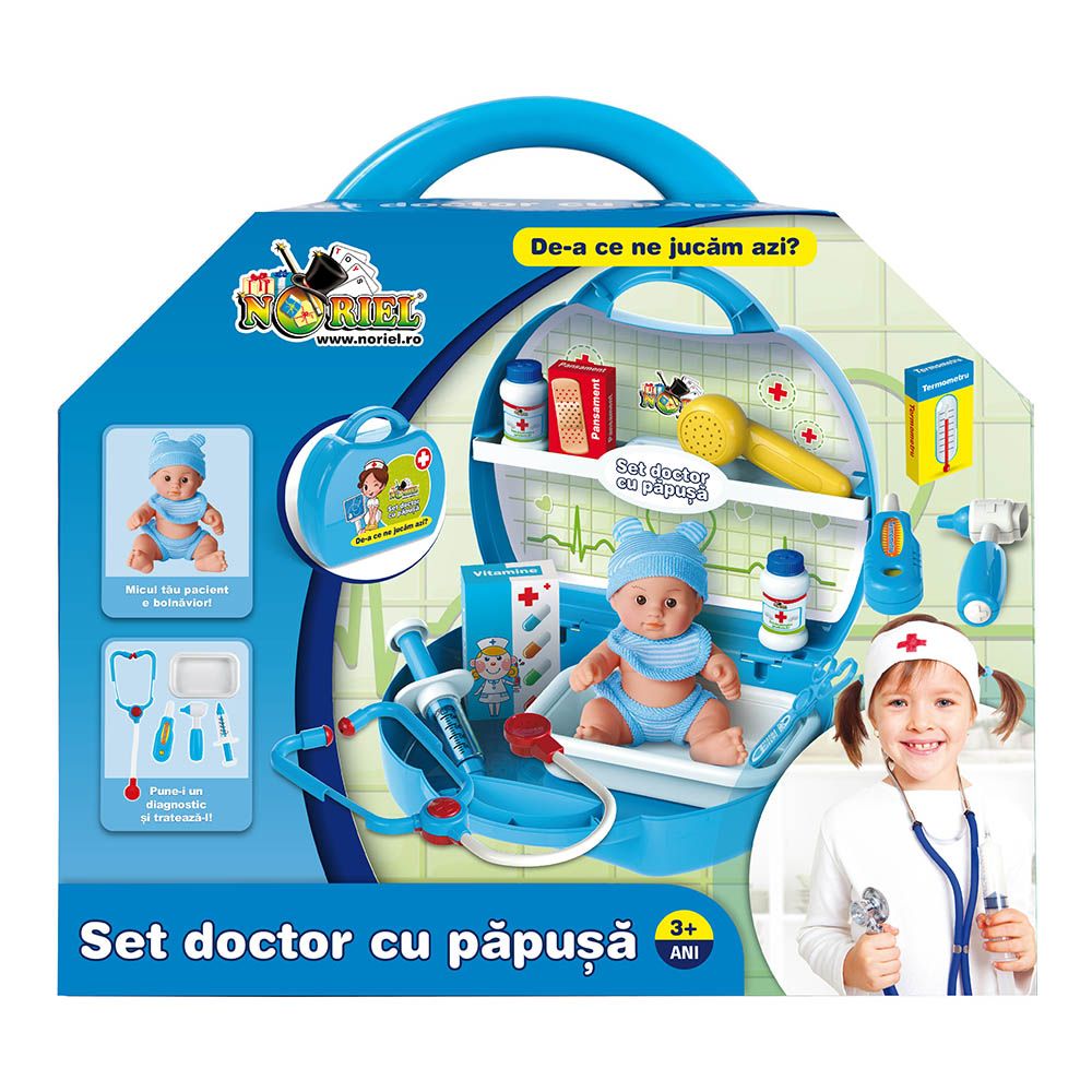 Noriel Kids - Set Doctor cu Papusa