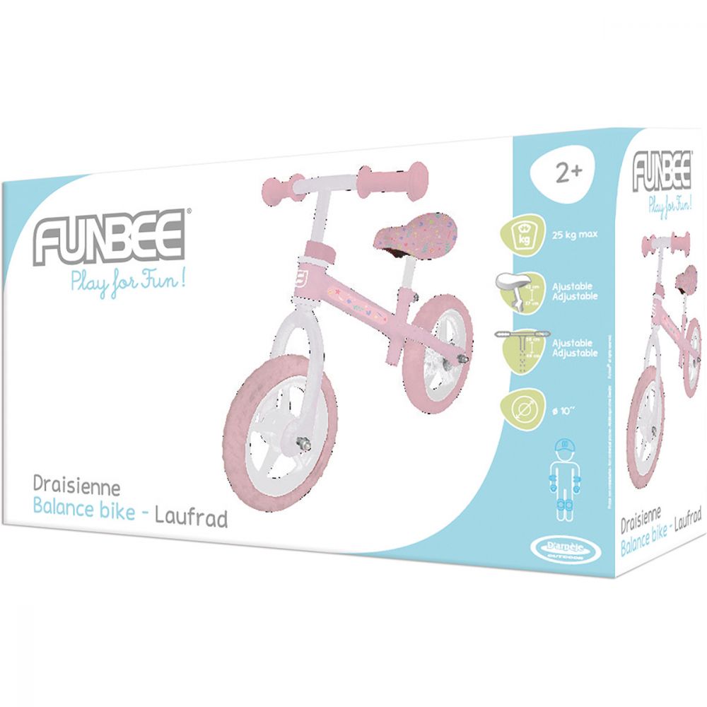 Bicicleta fara pedale Funbee, Roz
