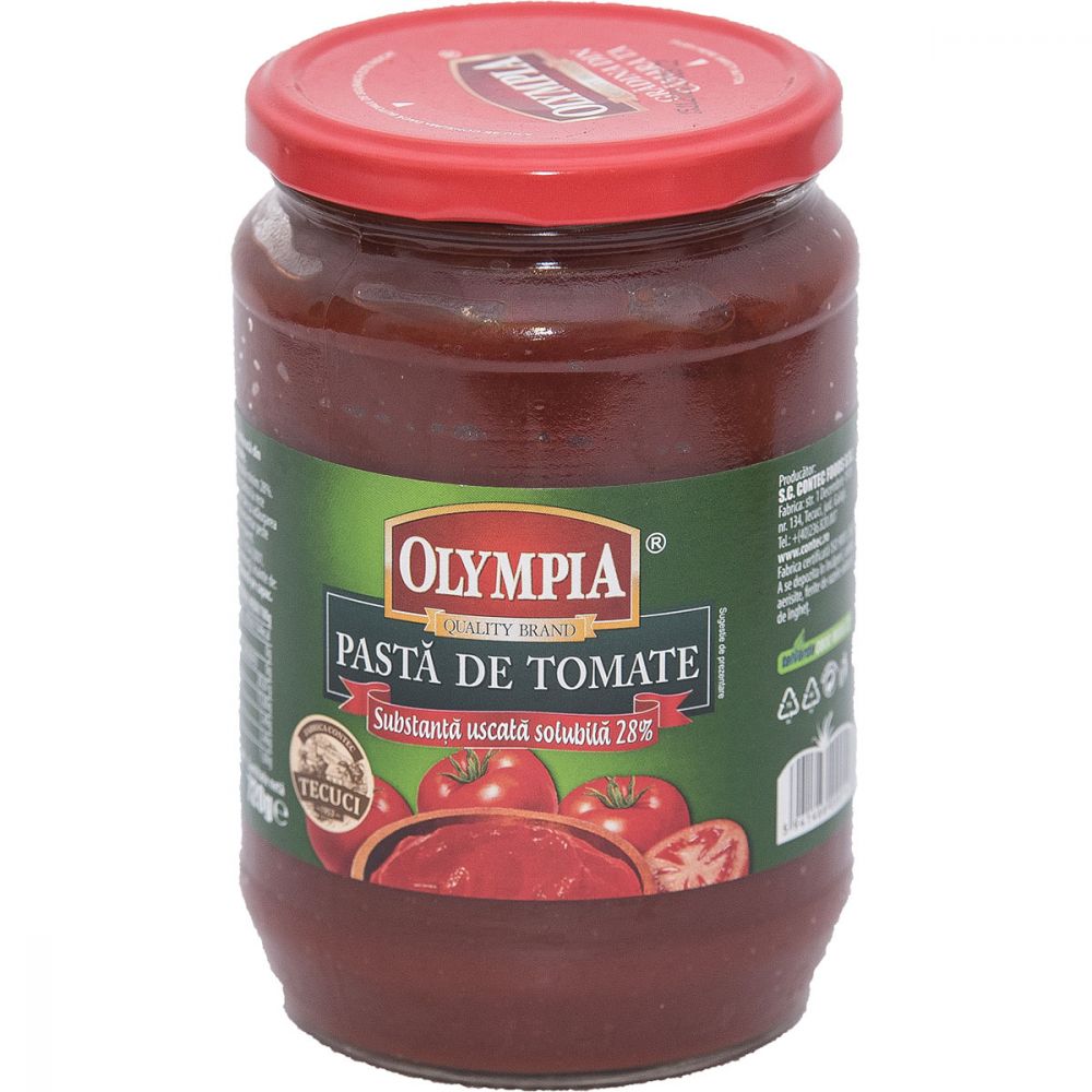 Pasta de tomate Olympia, 720 gr