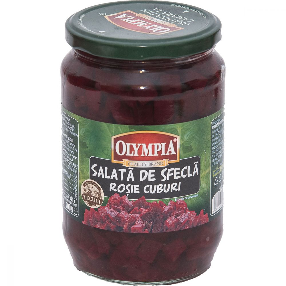 Salata de sfecla rosie Olympia, 720 gr
