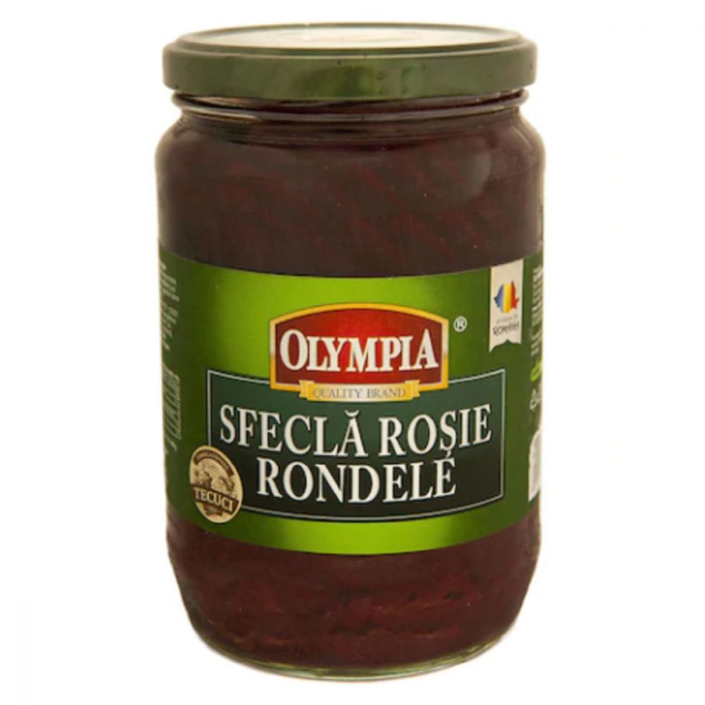 Salata de sfecla rosie rondele Olympia, 680 gr